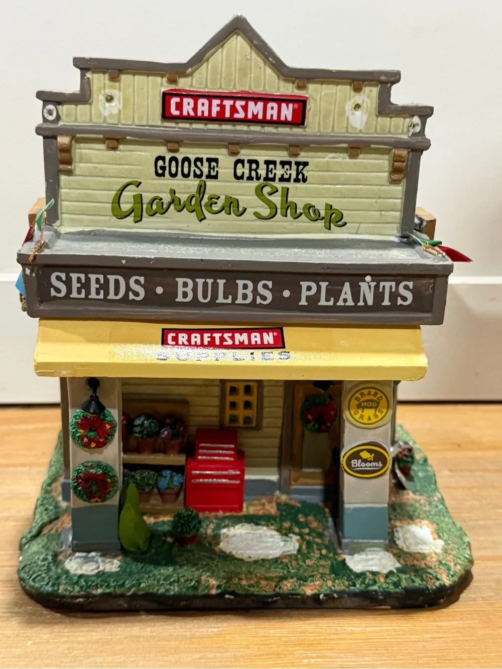 Lemax Goose Creek Craftsman Garden Shop Christmas village